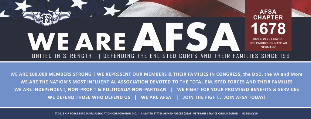 AFSA Chapter 1678 — Division 7, Europe — Geilenkirchen NATO AB Germany